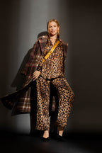 Tan Animal Silky Blogger Tan Animal