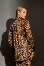 Tan Animal Silky Blogger Tan Animal