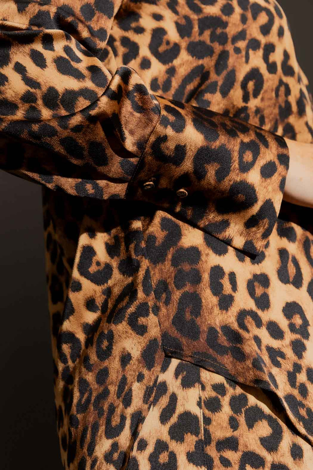 Tan Animal Silky Blogger Tan Animal