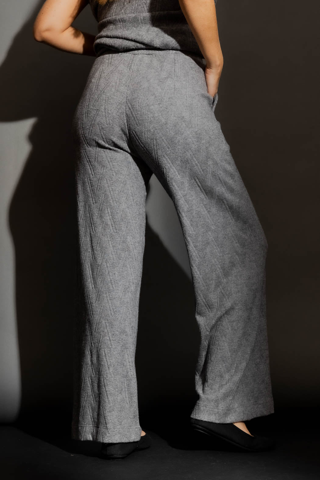 Grey Cosy Culotte