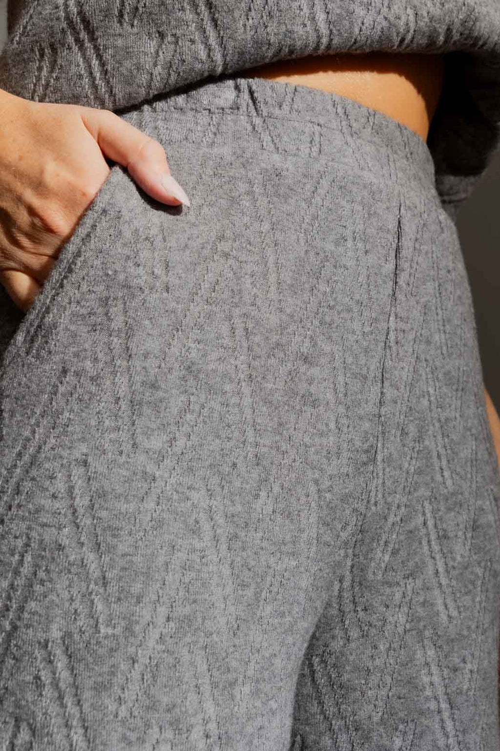 Grey Cosy Culotte