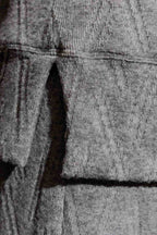 Grey Cosy Cowl Neck Vest