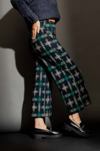 Navy/Green Jet Culotte Navy