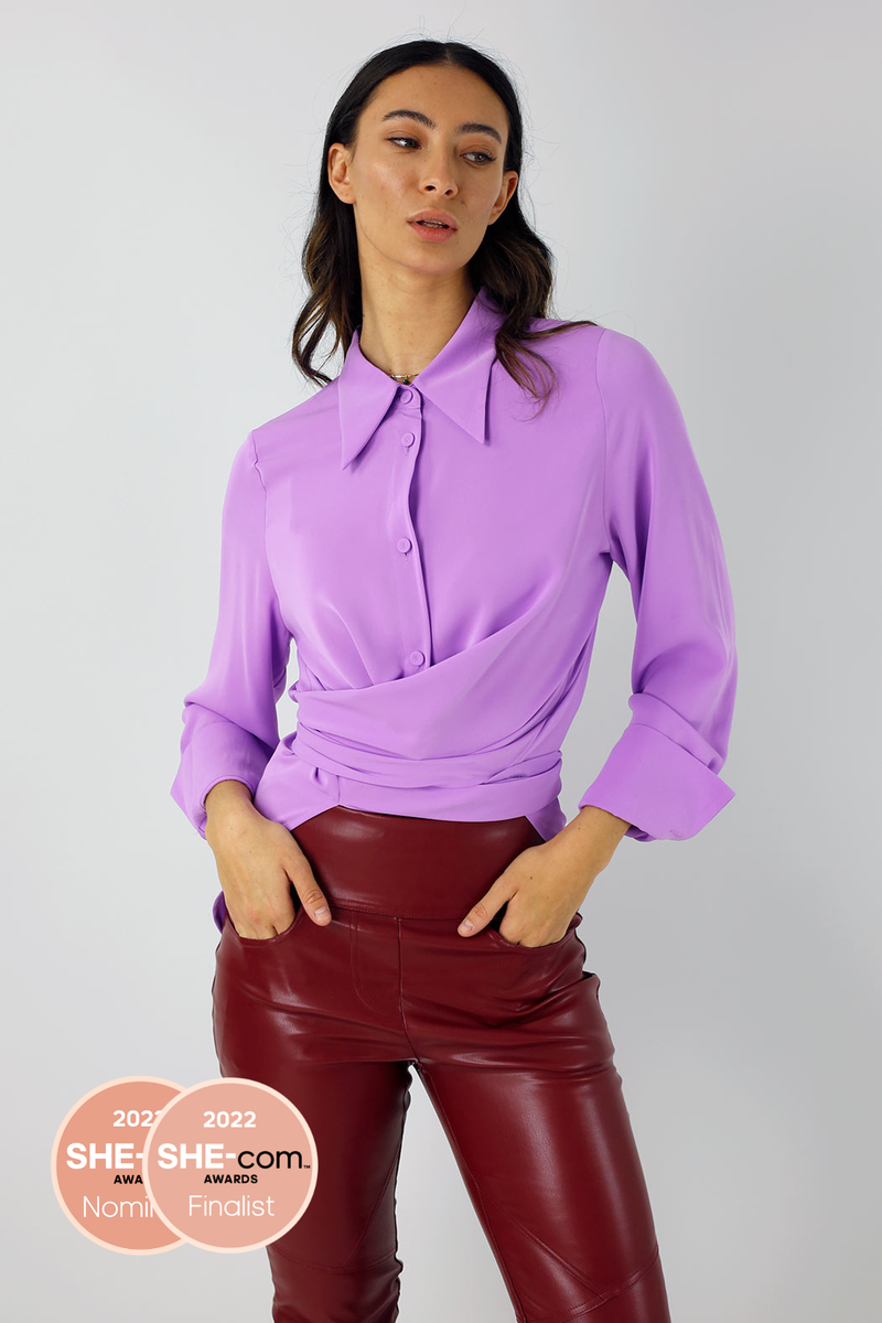 Lilac Soft Touch Zhoush Shirt - SALE