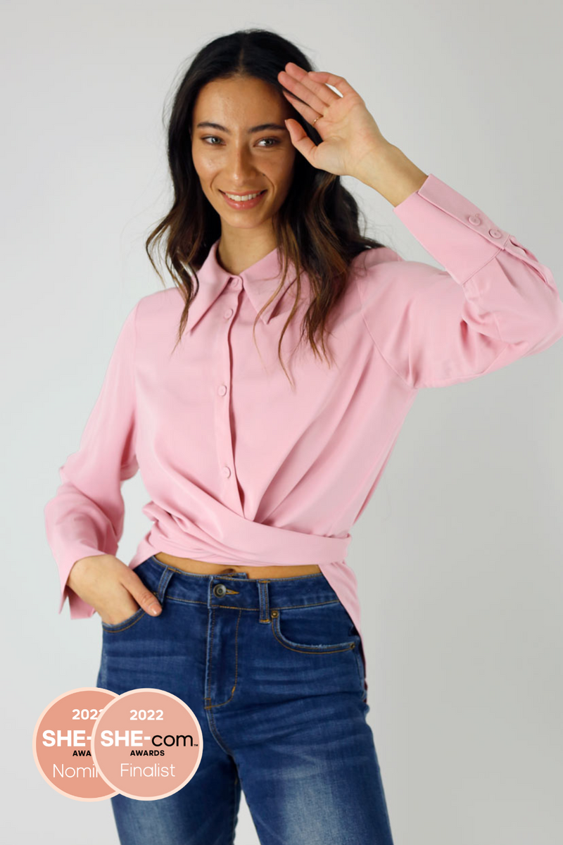 Pink Soft Touch Zhoush Shirt - FINAL SALE