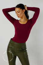 Claret Superior Jersey Under Top - SALE