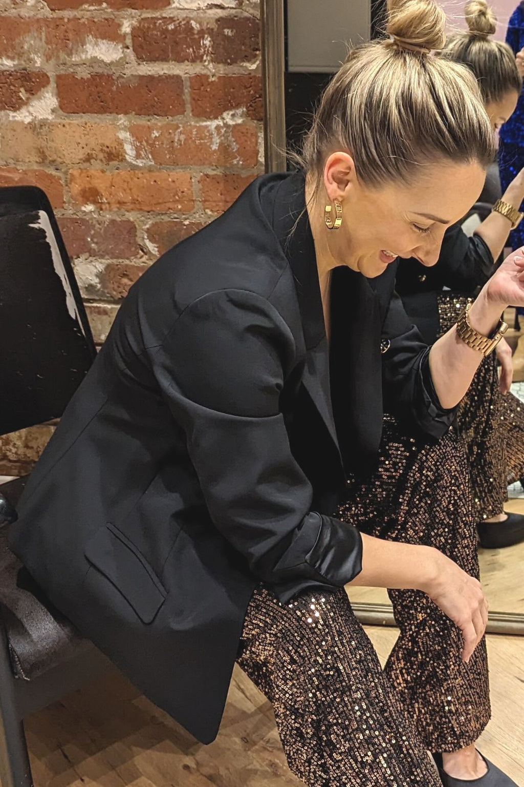 Black Military Blazer - Final Sale