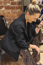 Black Military Blazer - Final Sale