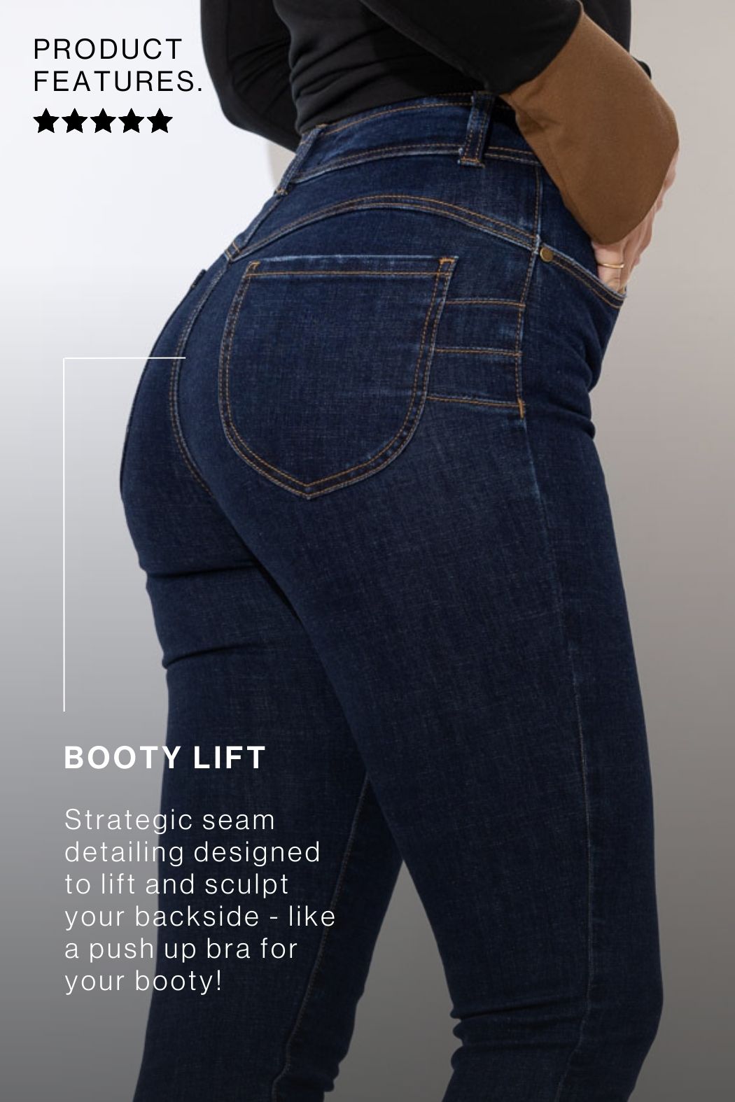 Dark Denim Booty Sculpt Miracle Jean