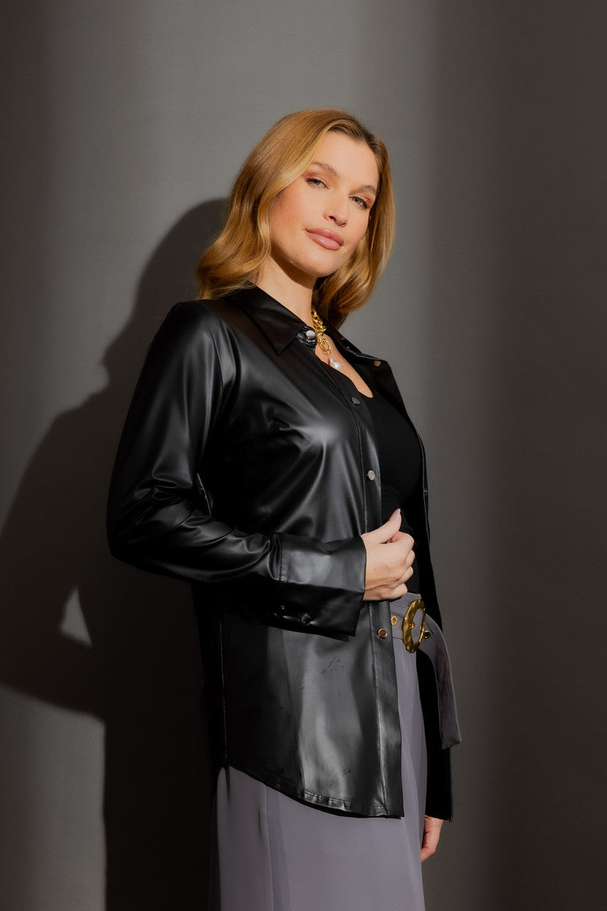 Black Waxed Bodyshirt