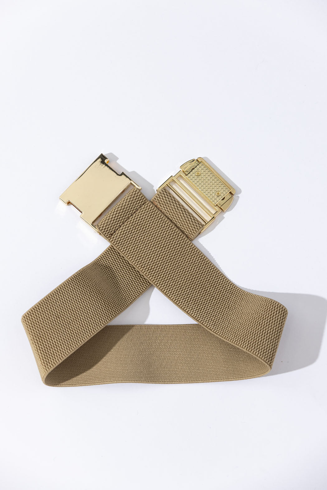 Gold Elasticated Belt