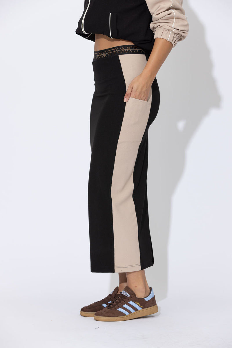 Oatmeal Contrast Miracle Skirt