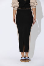 Oatmeal Contrast Miracle Skirt