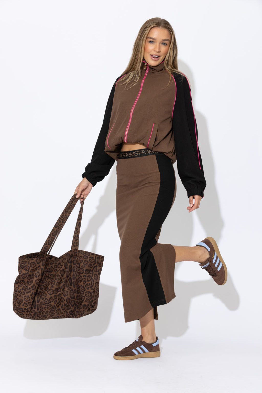 Chocolate Contrast Miracle Skirt