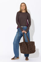 Soft Chocolate Tencel Bella Top
