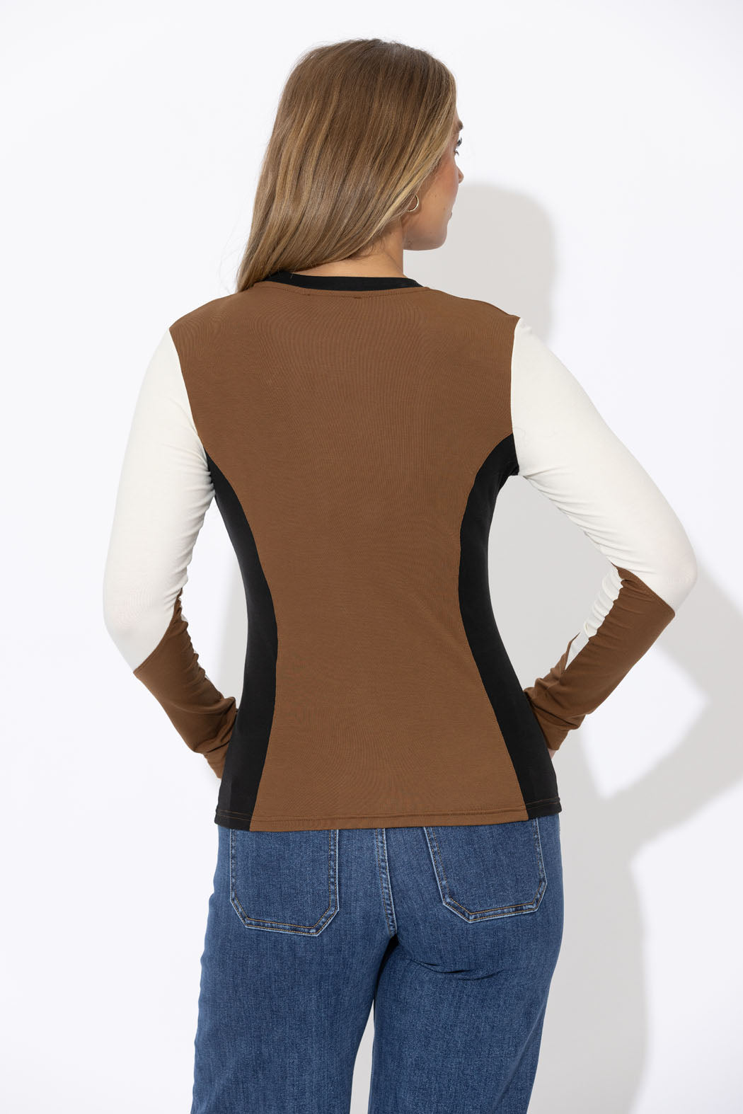 Mocha Tencel Panel Top
