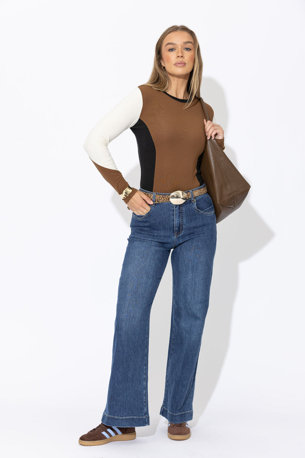 Mocha Tencel Panel Top