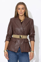 Gold Elasticated Belt