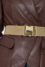 Gold Elasticated Belt