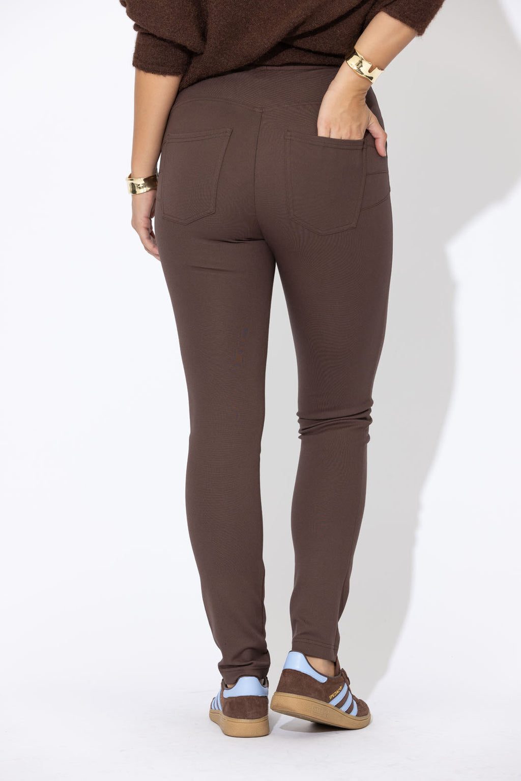 Mahogany Ponte Classic Miracle Pant