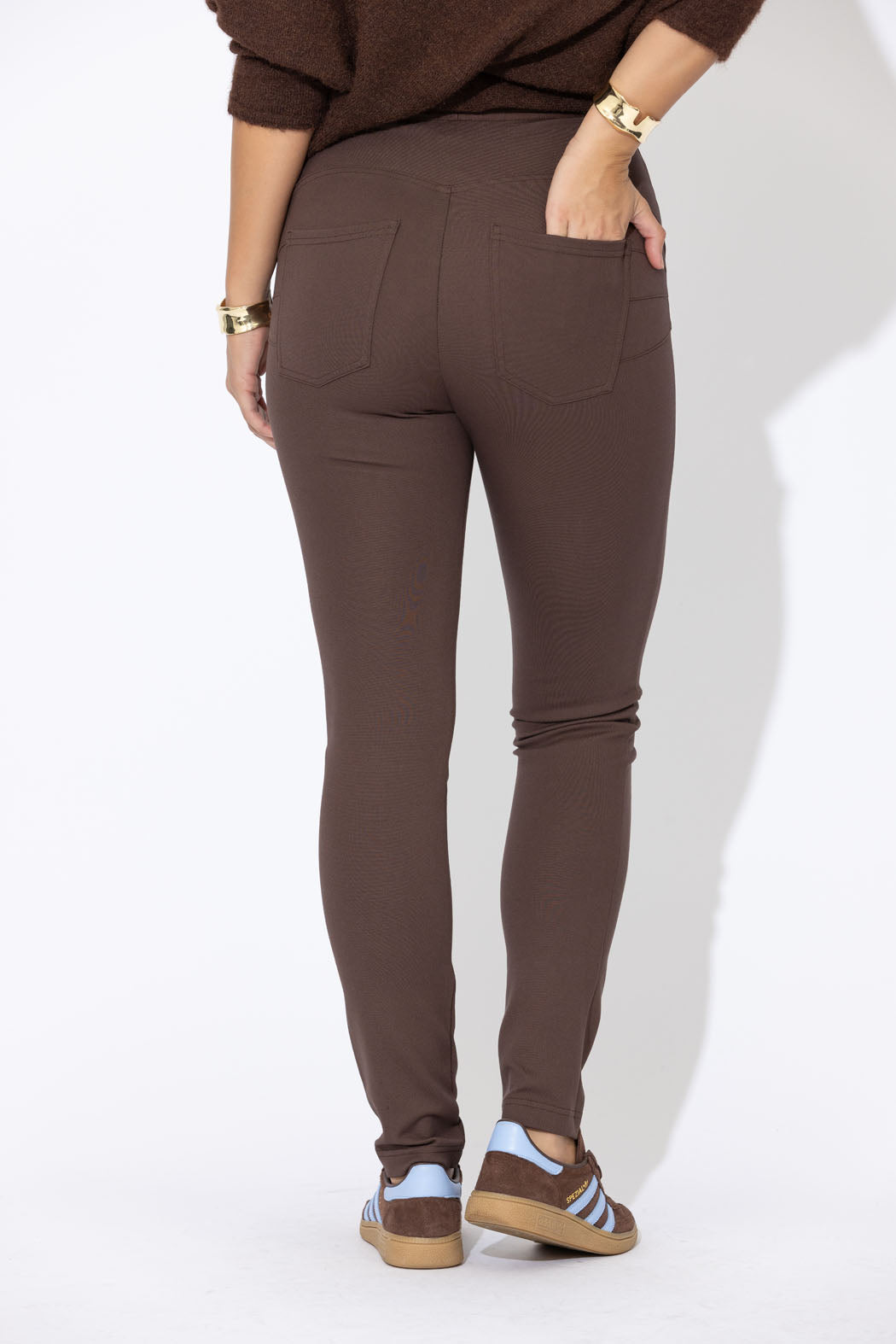 Mahogany Ponte Classic Miracle Pant