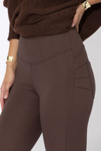 Mahogany Ponte Classic Miracle Pant