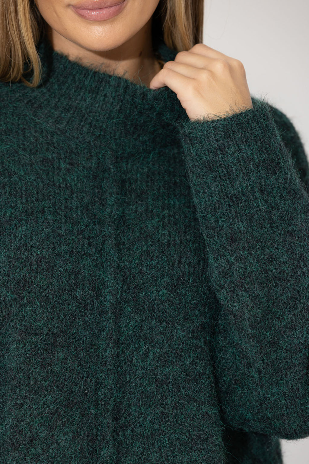 Forest Front Seam Jumper