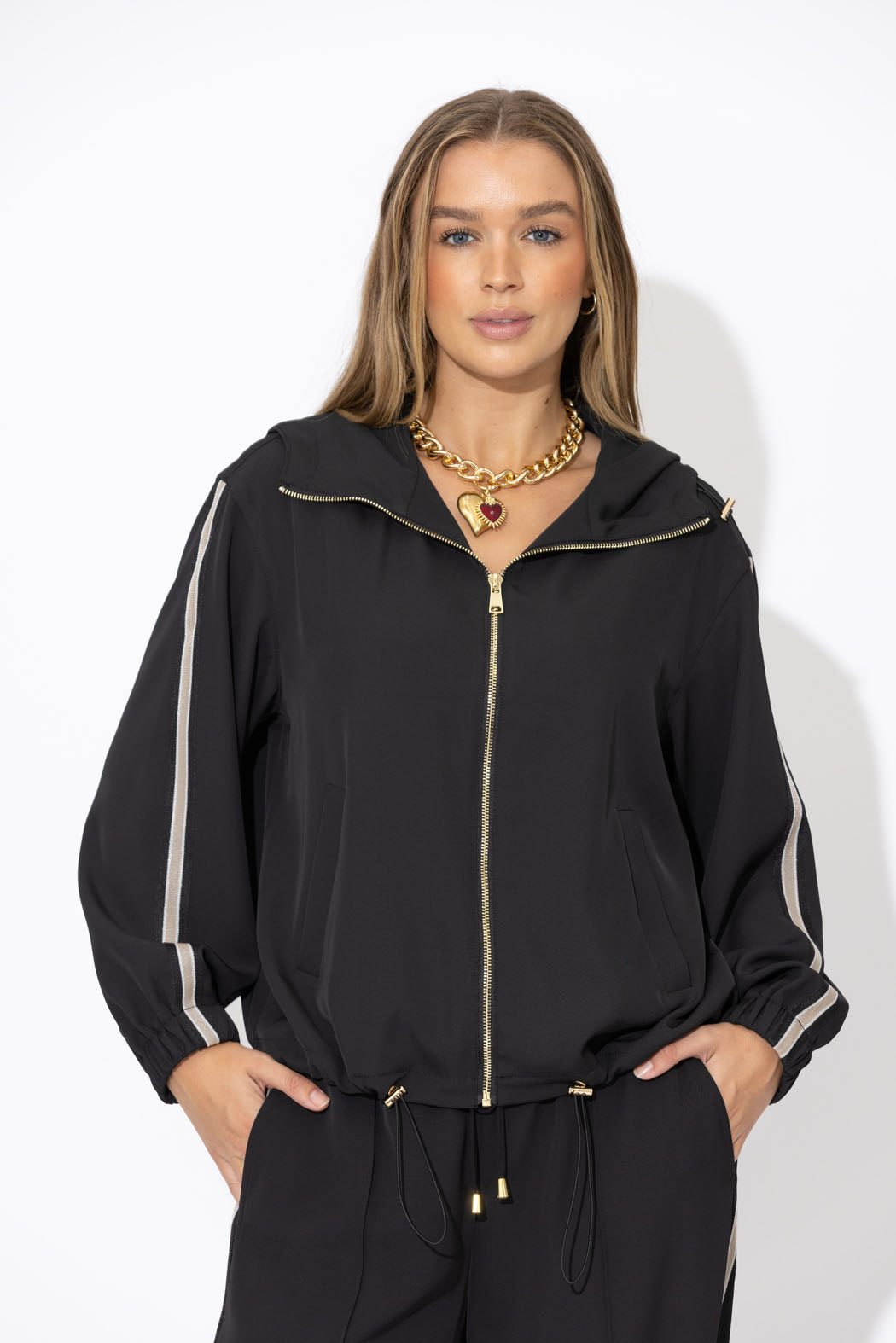 Black Euro Sport Jacket