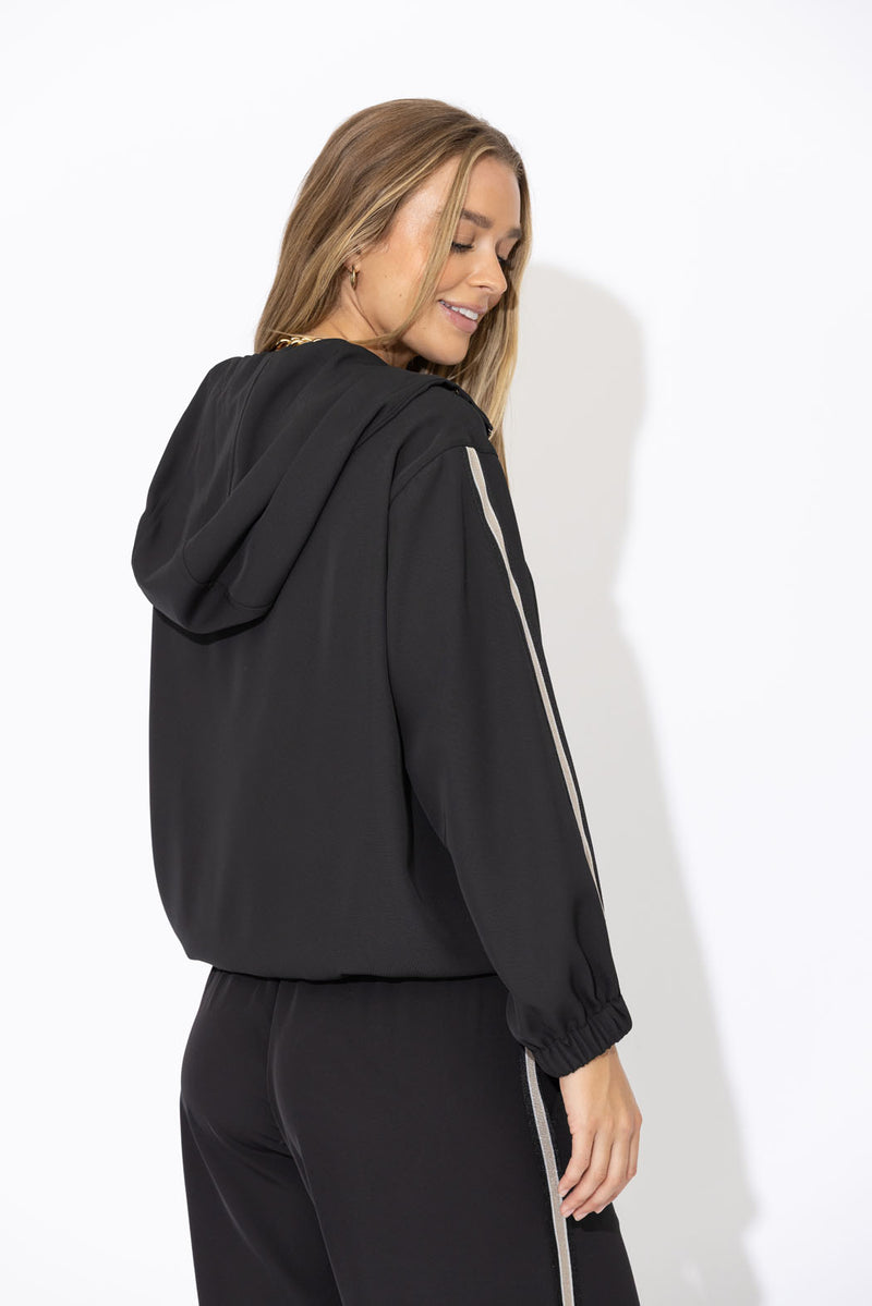 Black Euro Sport Jacket