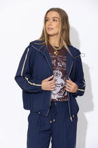 Navy Euro Sport Jacket