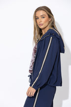 Navy Euro Sport Jacket