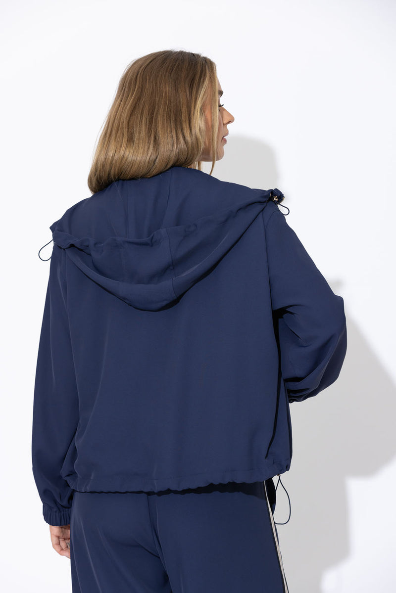 Navy Euro Sport Jacket