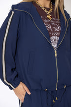 Navy Euro Sport Jacket