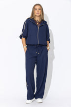 Navy Euro Sport Jacket