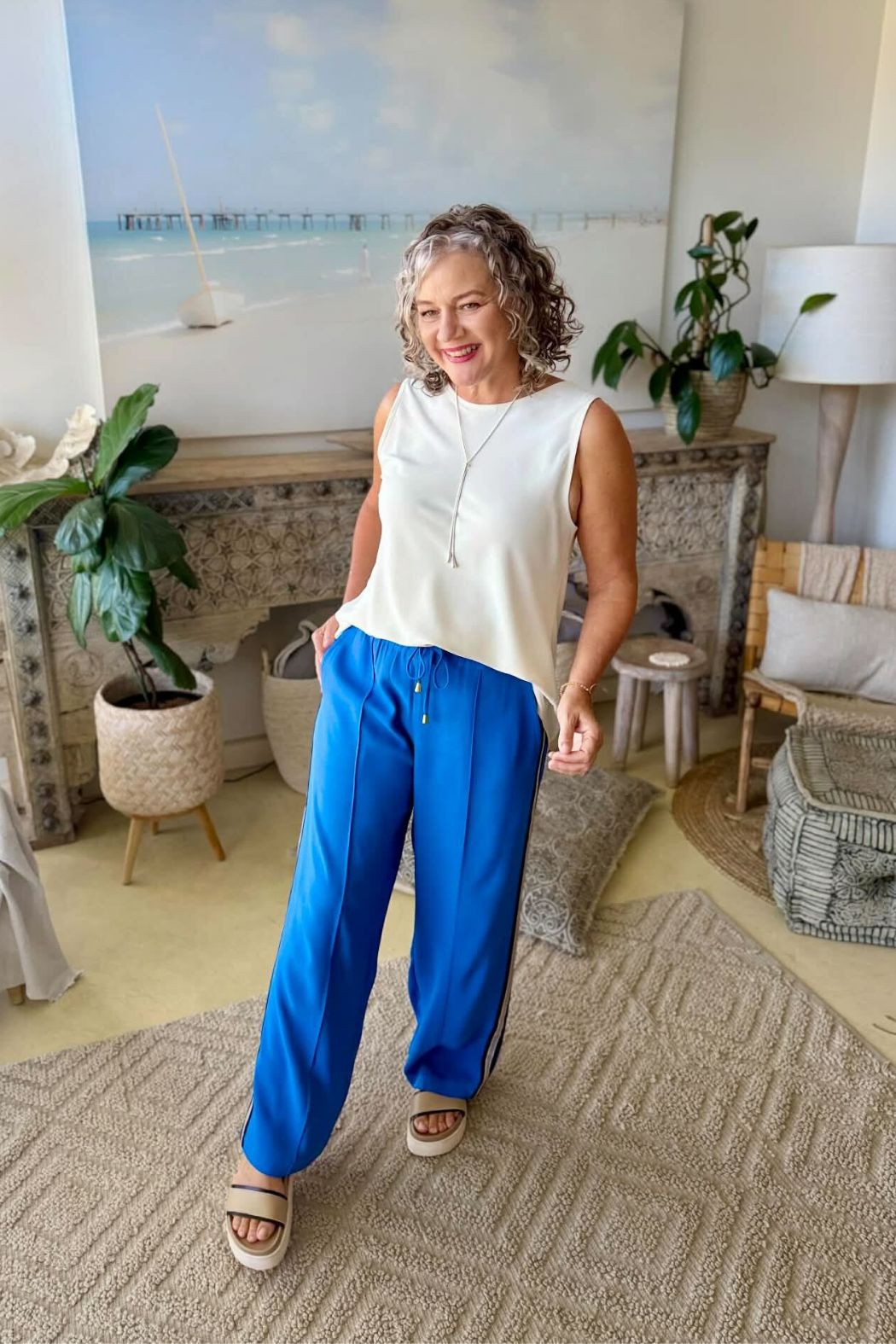 Electric Euro Pintuck Sport Pant