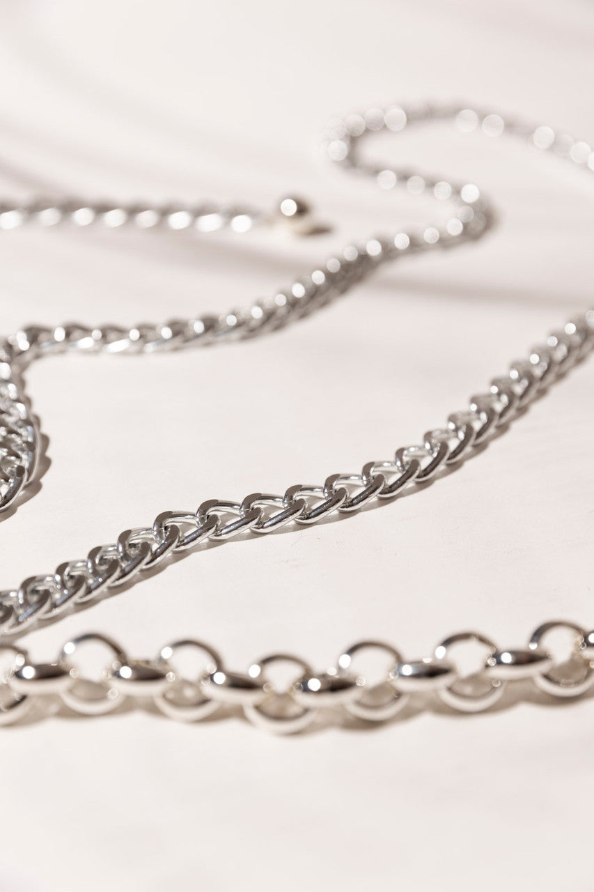 Silver Plated Belt S