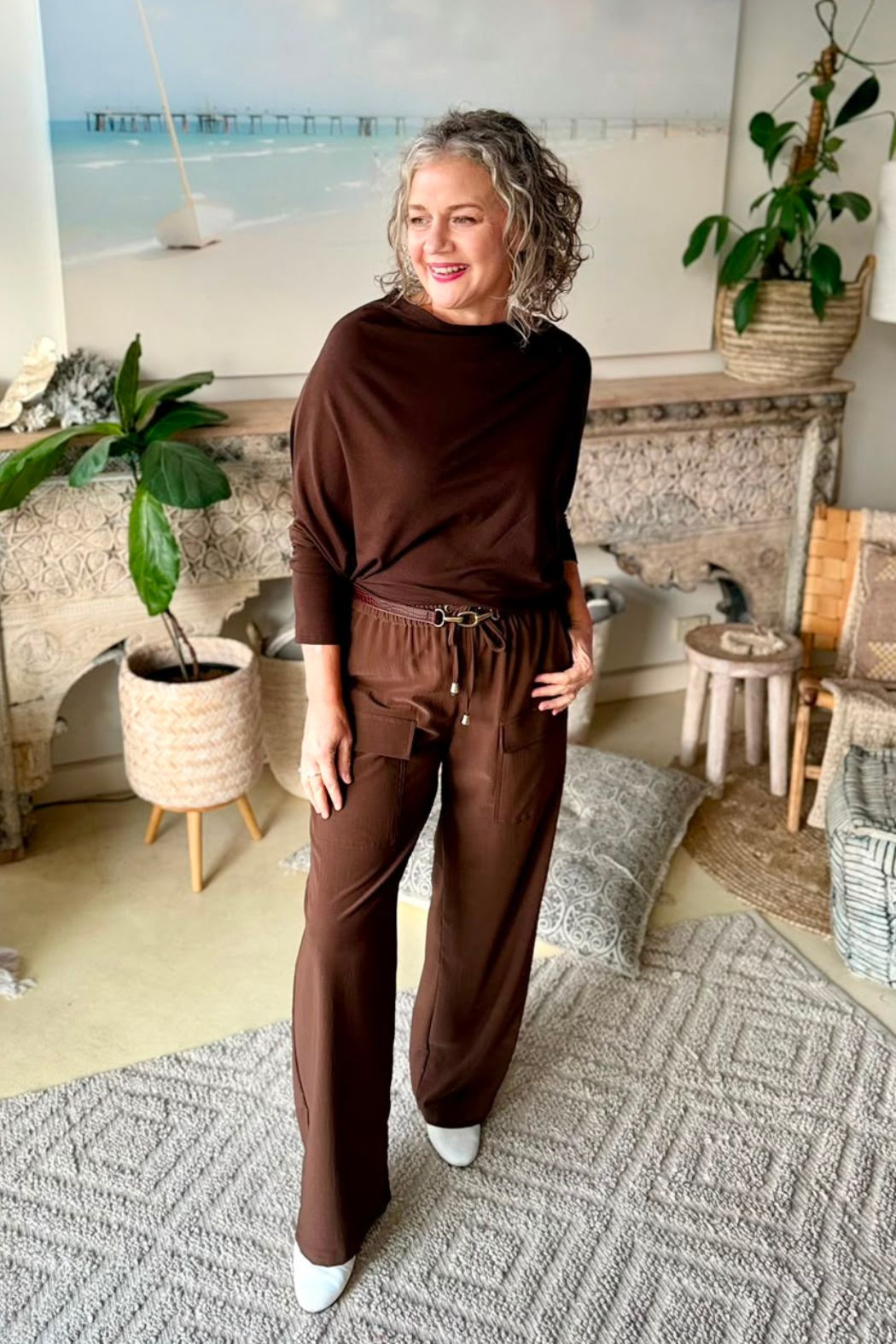 Chocolate Luxury Cargo Pant
