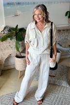 Natural Washed Linen Naples Shirt
