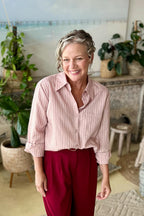 Pink Pinstripe Classic Shirt