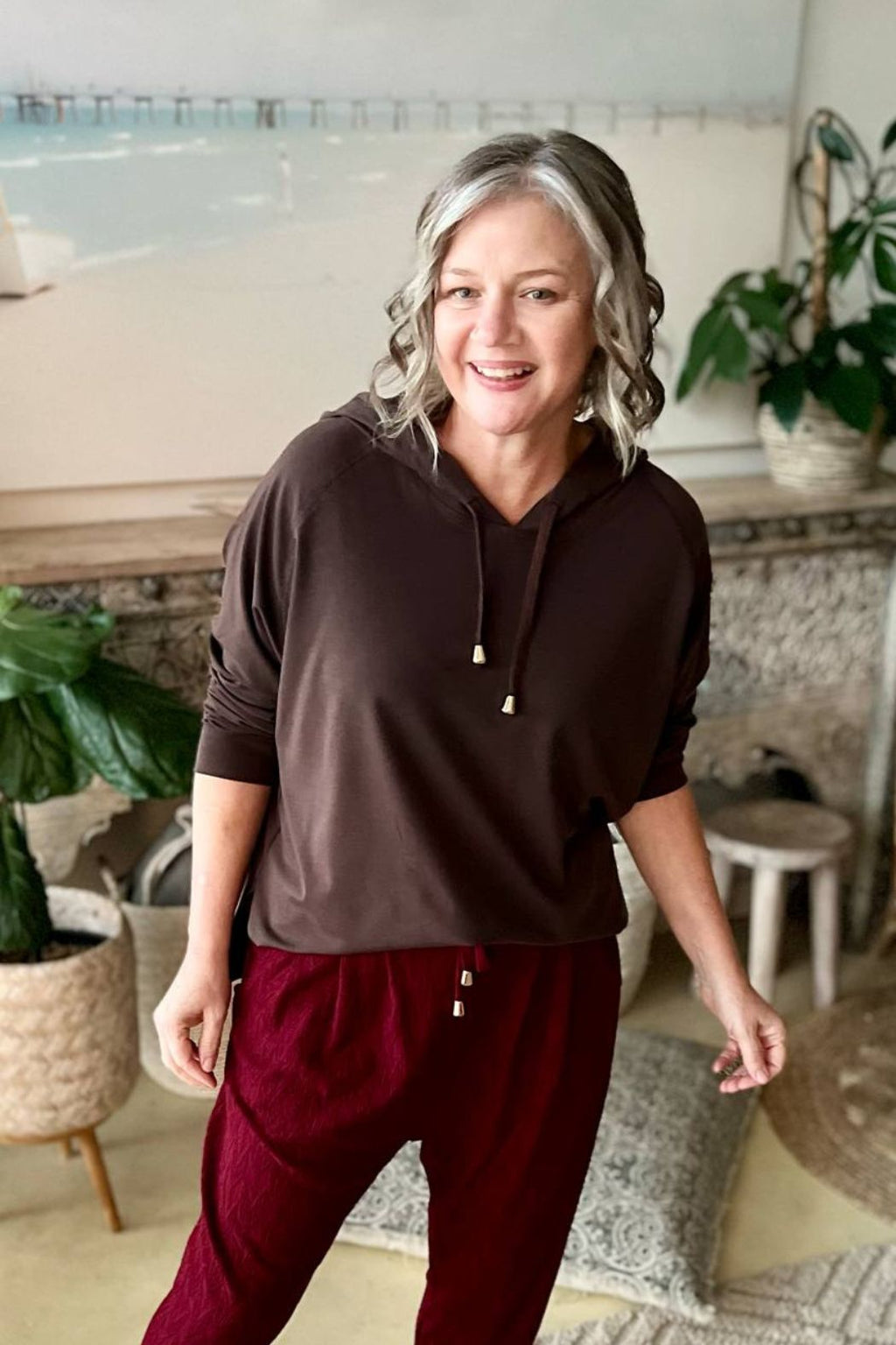 Nutmeg Tencel Hoodie