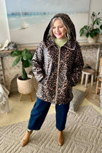 Taupe Animal Raincoat Taupe S