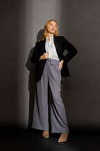 Black Ponte Oversized Blazer