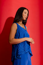 Cobalt Frill Cami