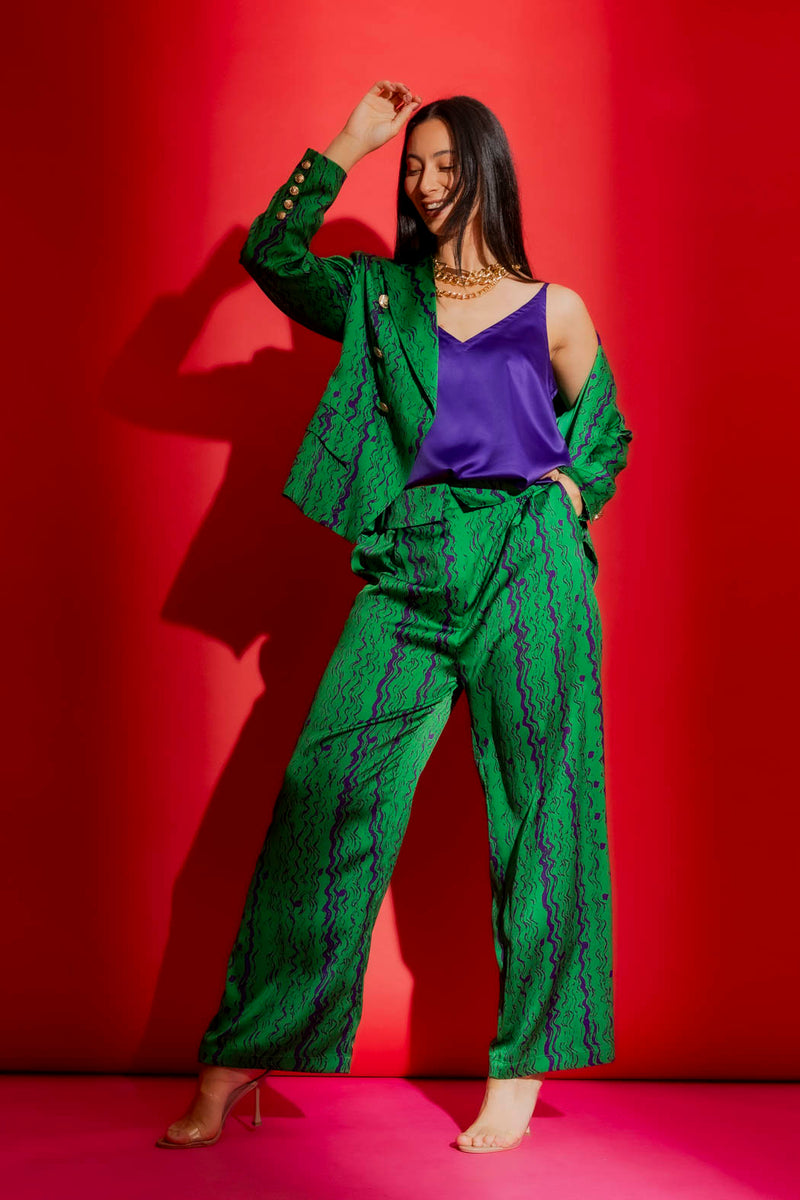 Purple Silky Effortless Cami