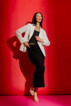 White Shimmer Sisca Blazer
