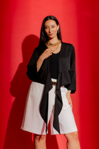 Black Tie Front Bolero
