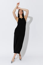 Black Tencel Maxi Dress