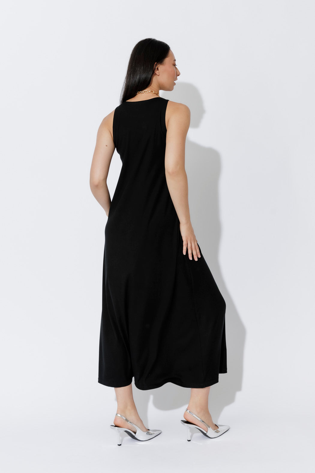 Black Tencel Maxi Dress