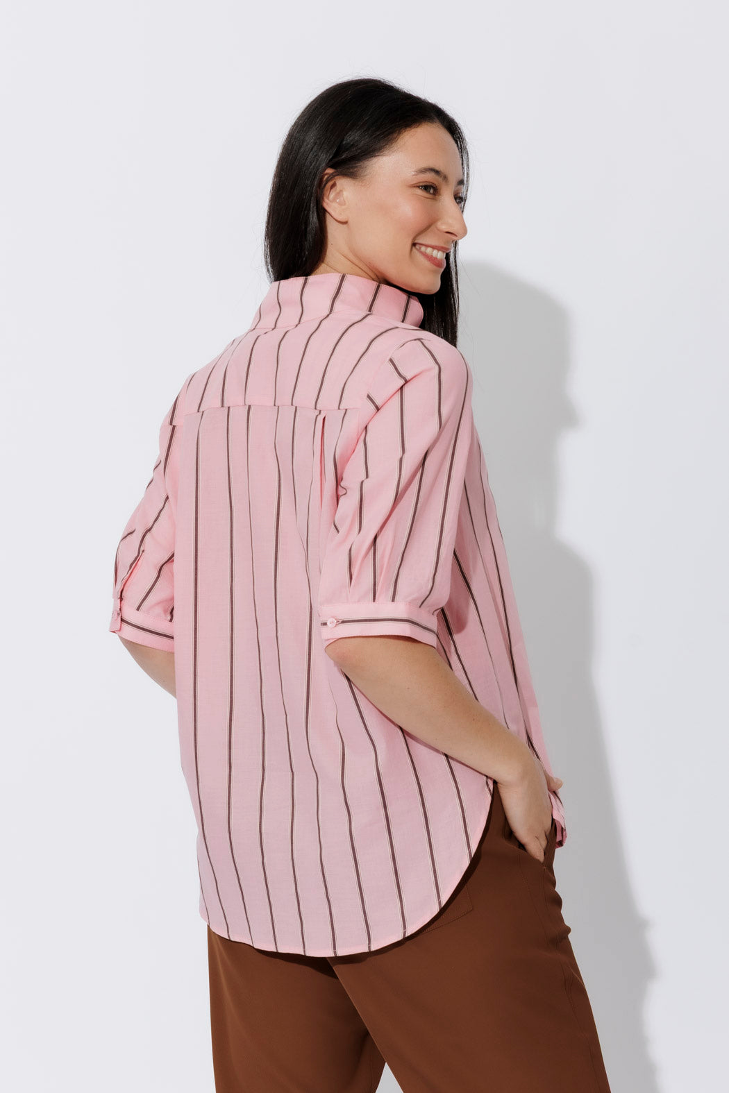 Pink Cotton Blogger Shirt