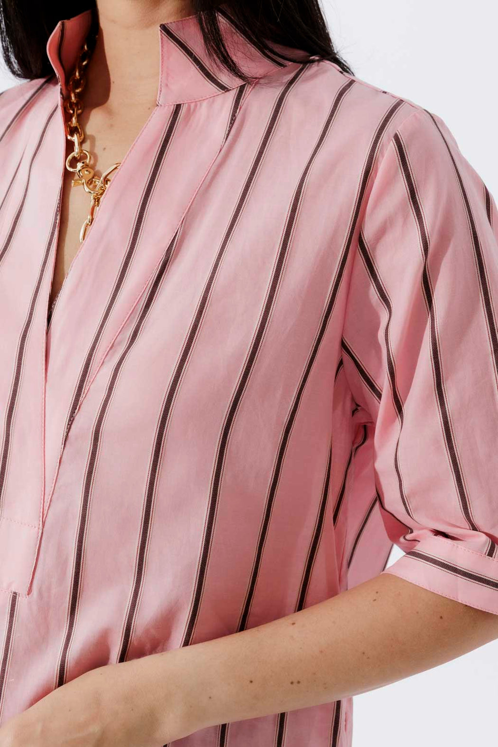 Pink Cotton Blogger Shirt